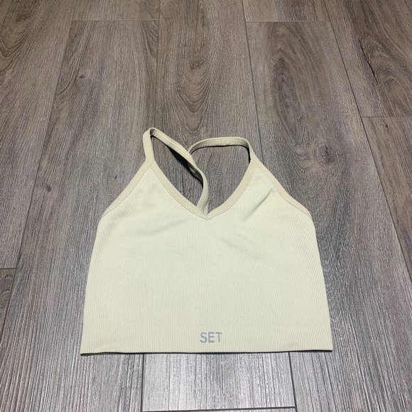 Setactive Oatmilk Sculptflex Tank Top - Picture 2 of 3